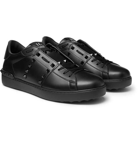 mens valentino rockstud sneakers